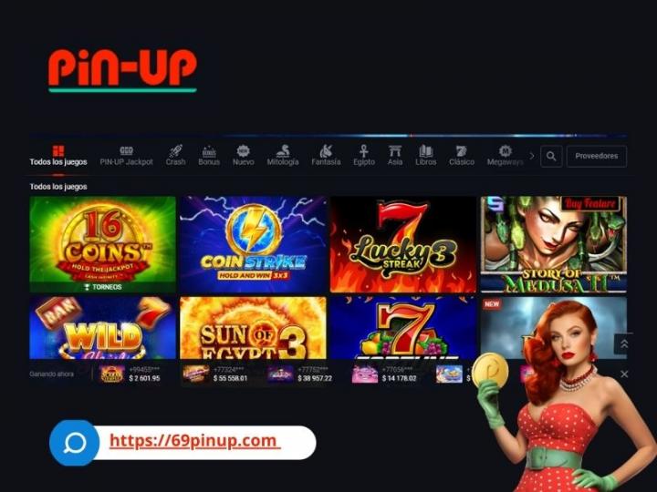 Juegos del mejor casino Pin-up