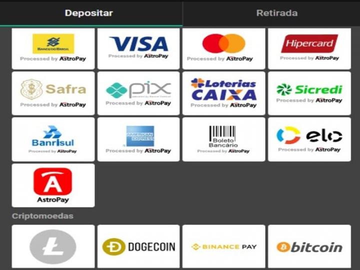 Depósitos e saques no cassino online Pin-Up