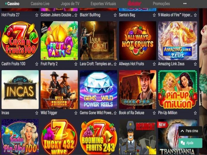 Todos os jogos e slots do melhor cassino online Pin-Up