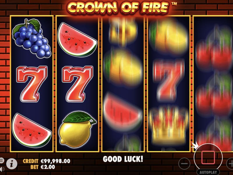 Сюжет и правила Crown of Fire Пин-ап