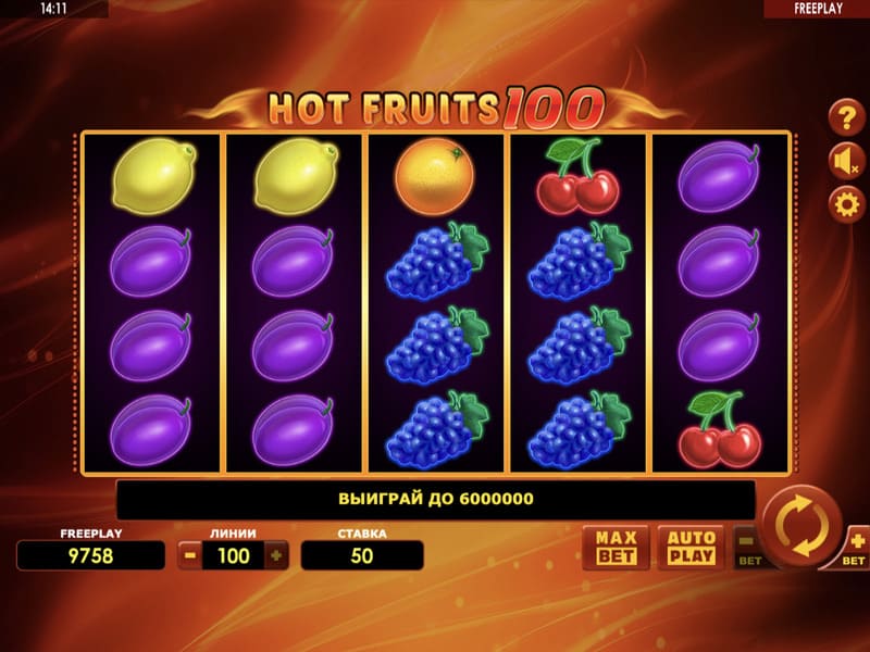 Где играть в слот Hot Fruits 100