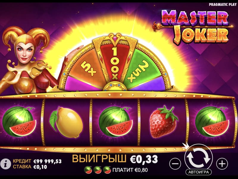 Сюжет игры Мастер Джокер Пин-ап