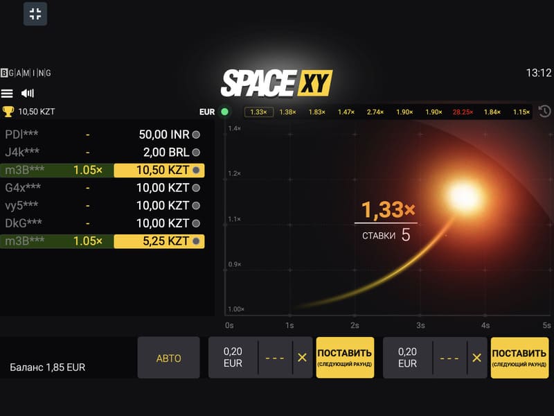 Сюжет игры SpaceXY Пин-ап